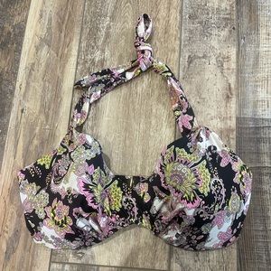 Victoria Secret (38D) paisley swim top.